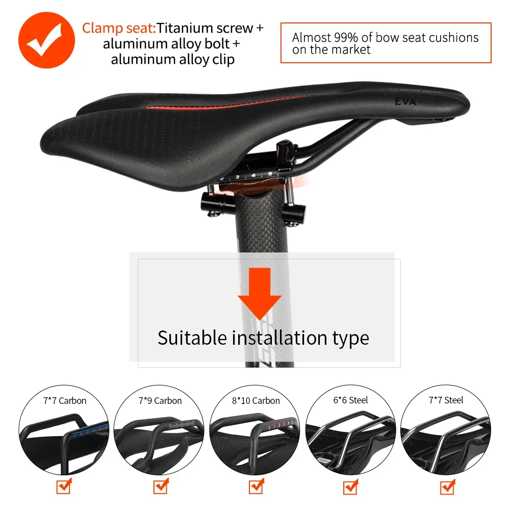 TOSEEK Ultralight Carbon Seatpost 31.8/33.9/34.9mm Matte Black Folding Bike Seat Post Length 600mm Seat Tube Bicycle Parts