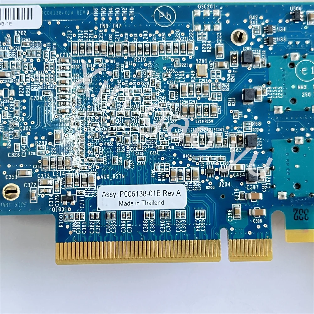 สำหรับ10Gb PCI-E การ์ดเครือข่าย FC พอร์ตคู่49Y7941 49Y7942การ์ด P006138-01B v.a ออปติก100% การทดสอบที่สมบูรณ์แบบ