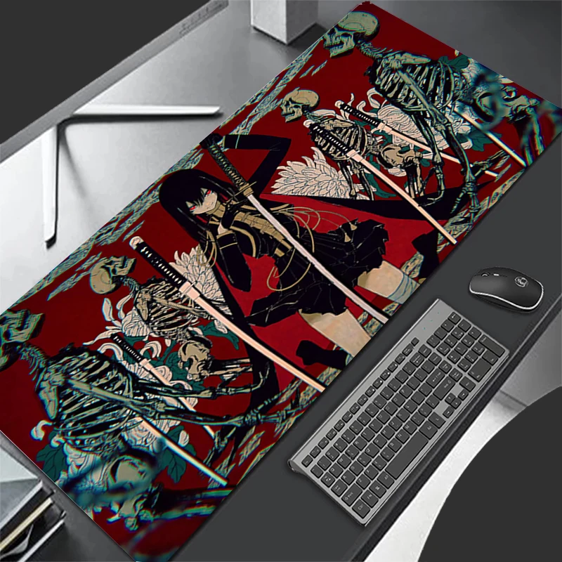 Mousepad Pattern HD Game Pad Rubber Mouse Pad PC Accessories Desk Mat Non Slip Office Table Mat Gamer Anime Girls Keyboard Pad