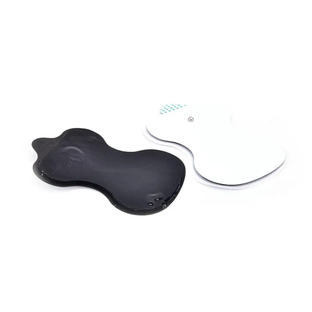 Almohadillas de electrodos Tens autoadhesivas, estimulador muscular eléctrico EMS, accesorios de fisioterapia, masajeador corporal de baja frecuencia, 1-10 piezas