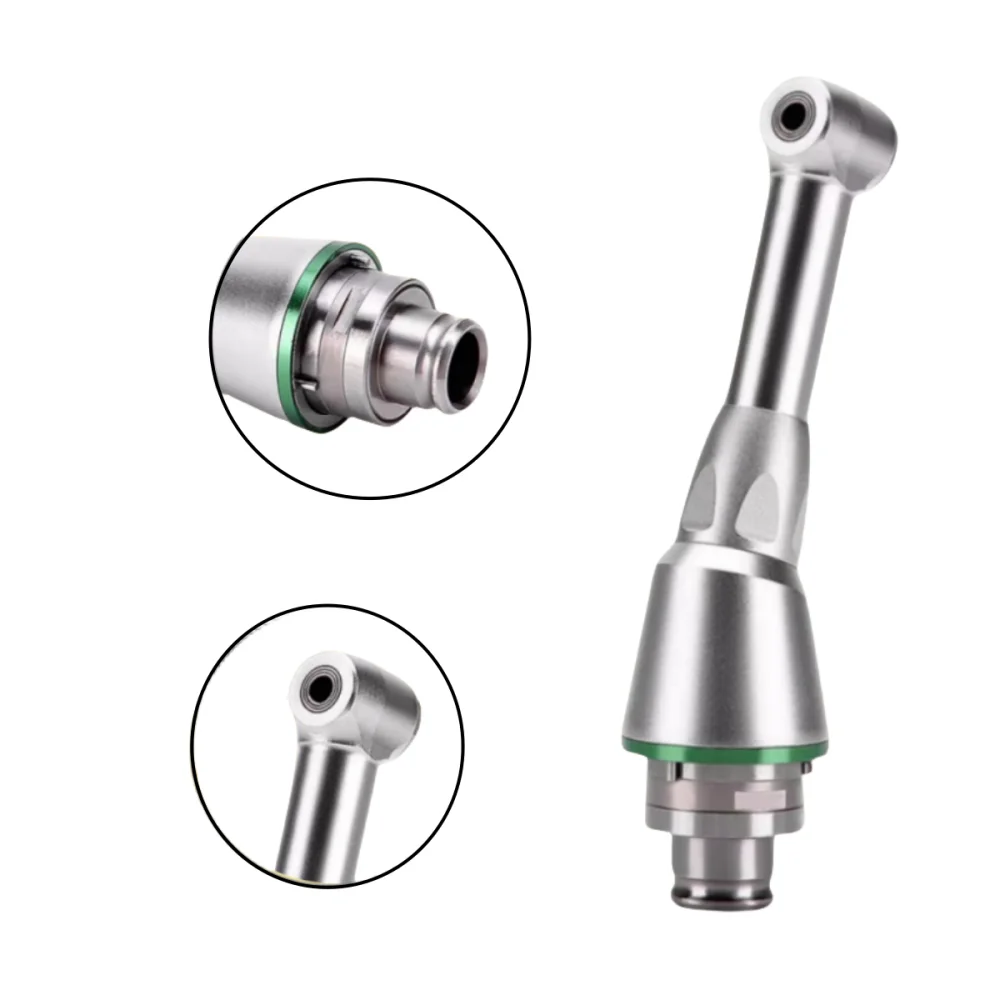 

16:1 Reduction Contra Angle Handpiece, Push Button Head for Wireless Endo Motor, Dental Endodontic Treatment Tool