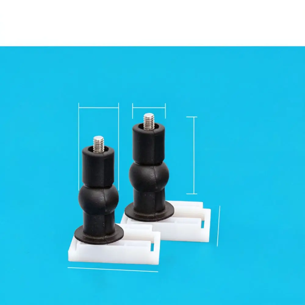 Premium Toilet Seat Repair Hardware Expanding Rubber Bolts Universal Replacement Hinge Fixings For Quick Easy Seat Mounting
