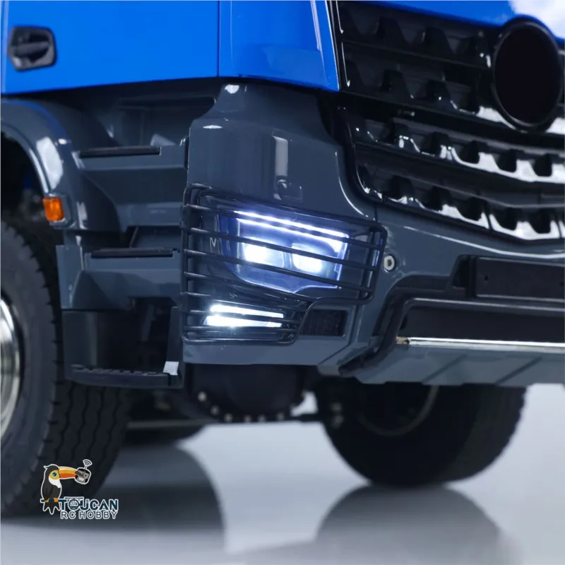 1/14 10x10 RC 유압 크레인 덤프 트럭 풀 덤퍼카 XELite 무선 조종 완성형 사운드 라이트 모델 리어 액슬 리프팅 선물