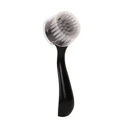 Facial Cleansing Brush Soft Bristle with Lid,Face Scrubber and Cleanser Brush for Face Gentle Exfoliating and Massage