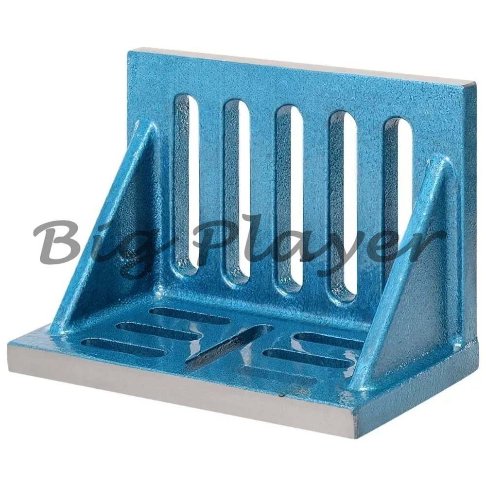 

High Precision Right Angle Flat Clamp for Milling Machine, Cast Iron L-Square Bending Plate, 6, 8, 10 Inch