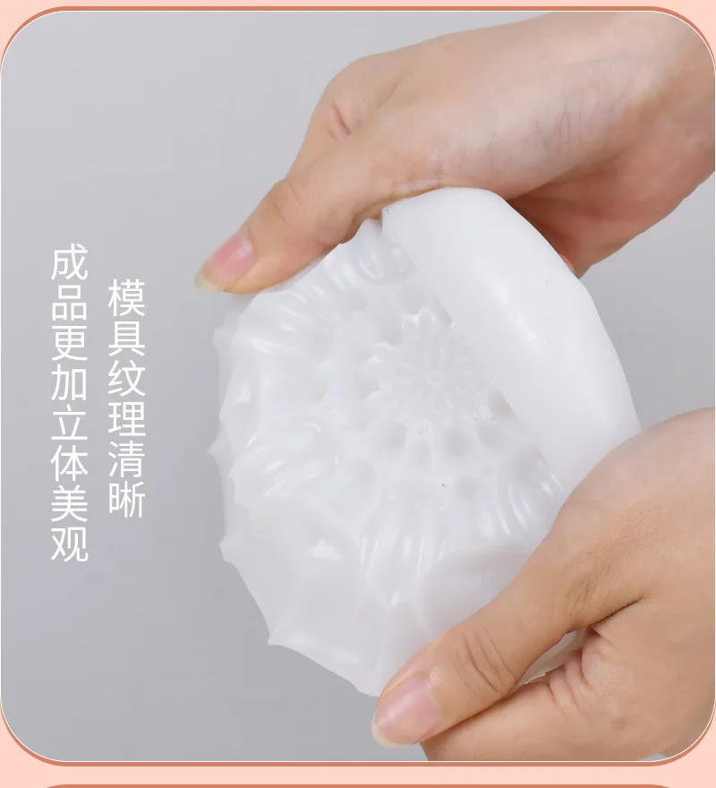 3D Lotus Hibiscus Flower Silicone Mold DIY Rose Flower Candle Soap Gypsum Crafts Resin Cement Mould Chocolate Cake Baking Tools