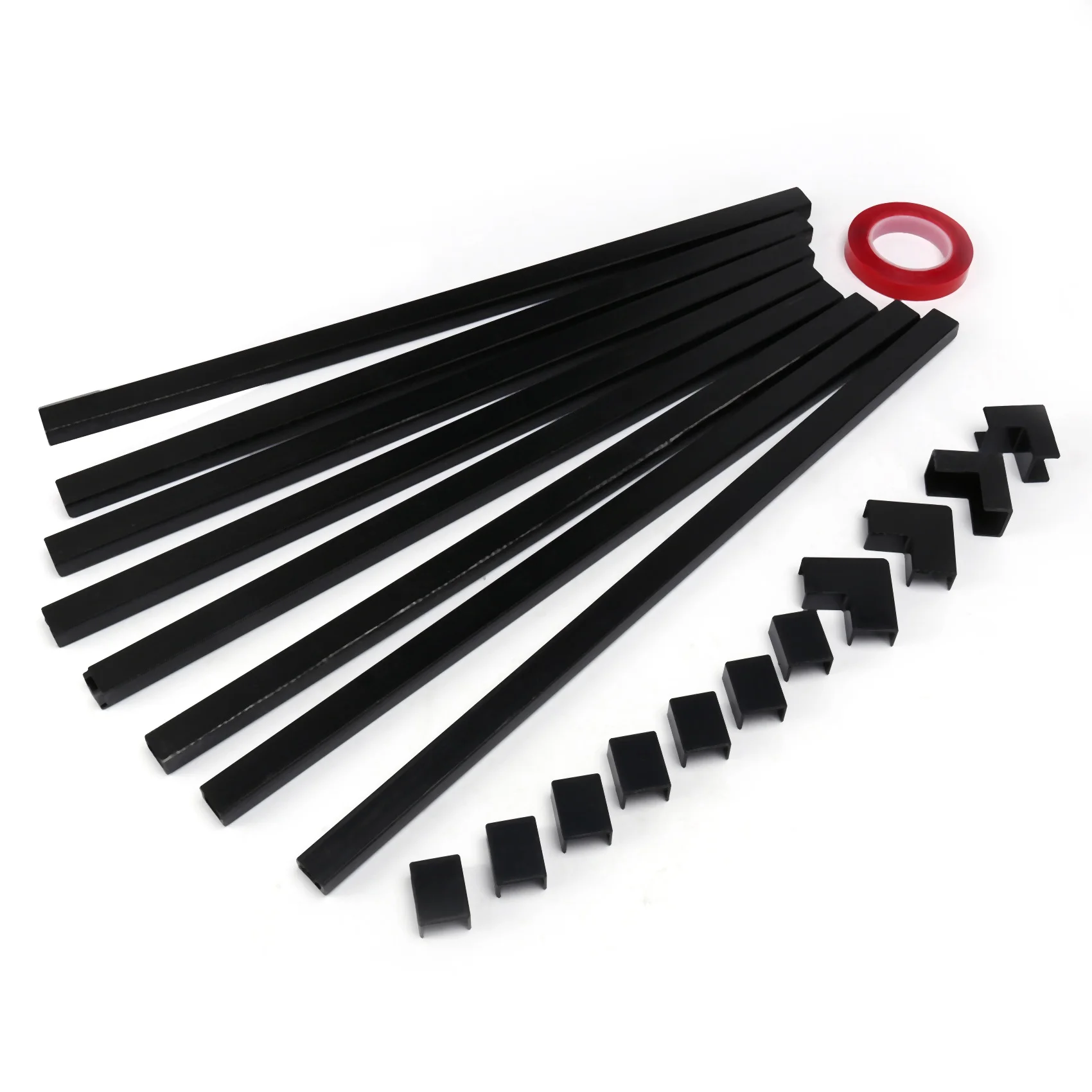 

Одношнур, канальный кабель, консилер, оболочка шнура, система управления настенным кабелем, 125 дюймовый Кабель, комплект Hider Raceway (черный)