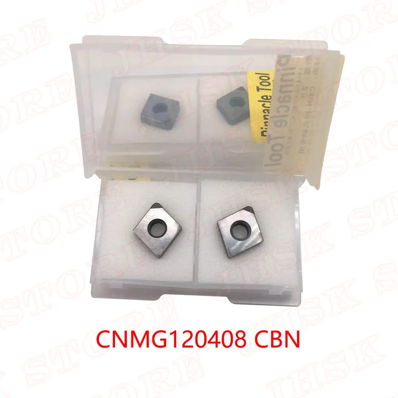 2 Chiếc CNGA CNMG120408 CBN CNMG431 CBN Siết/Siêu Cứng Chất Liệu Chế Biến