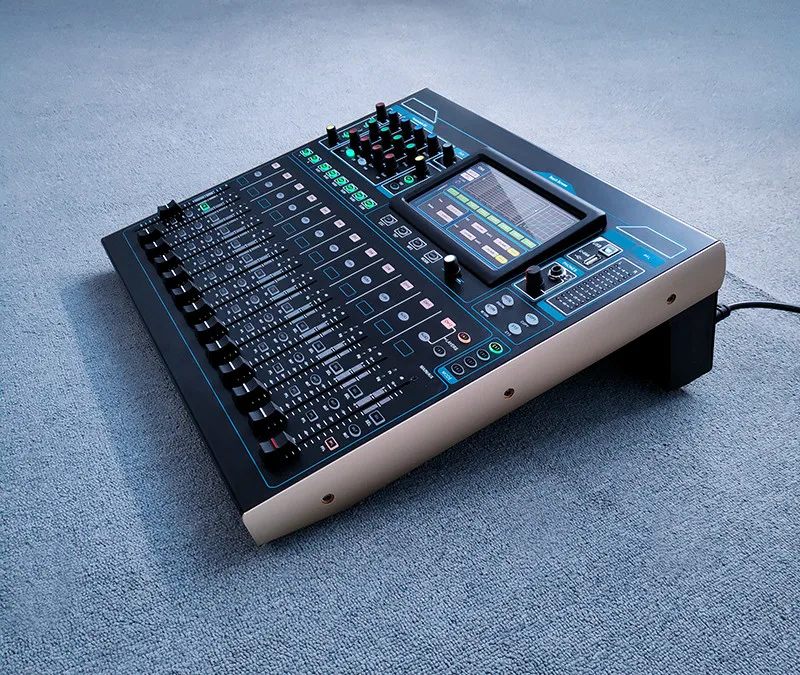 VX-20 Professional Audio Mixer DJ Sound System USB Live Mixer Console With Tuner For Live Performances And Events