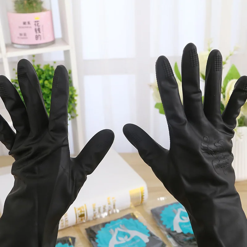 

Thickened Durable Rubber Glove Waterproof, Oil-proof and Anti-fouling Cleaning Gloves Home, Kitchen, Dining Room Cleaning Tools