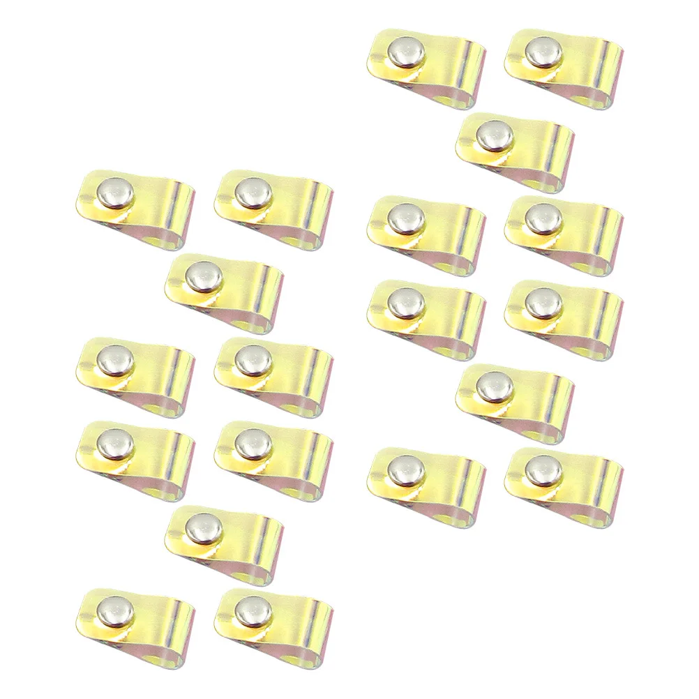 

20Pcs Cord Keeper Portable Cable Organizer Snap Button Holder for Charging Headphone USB Cord Storage Clips Cable Wraps