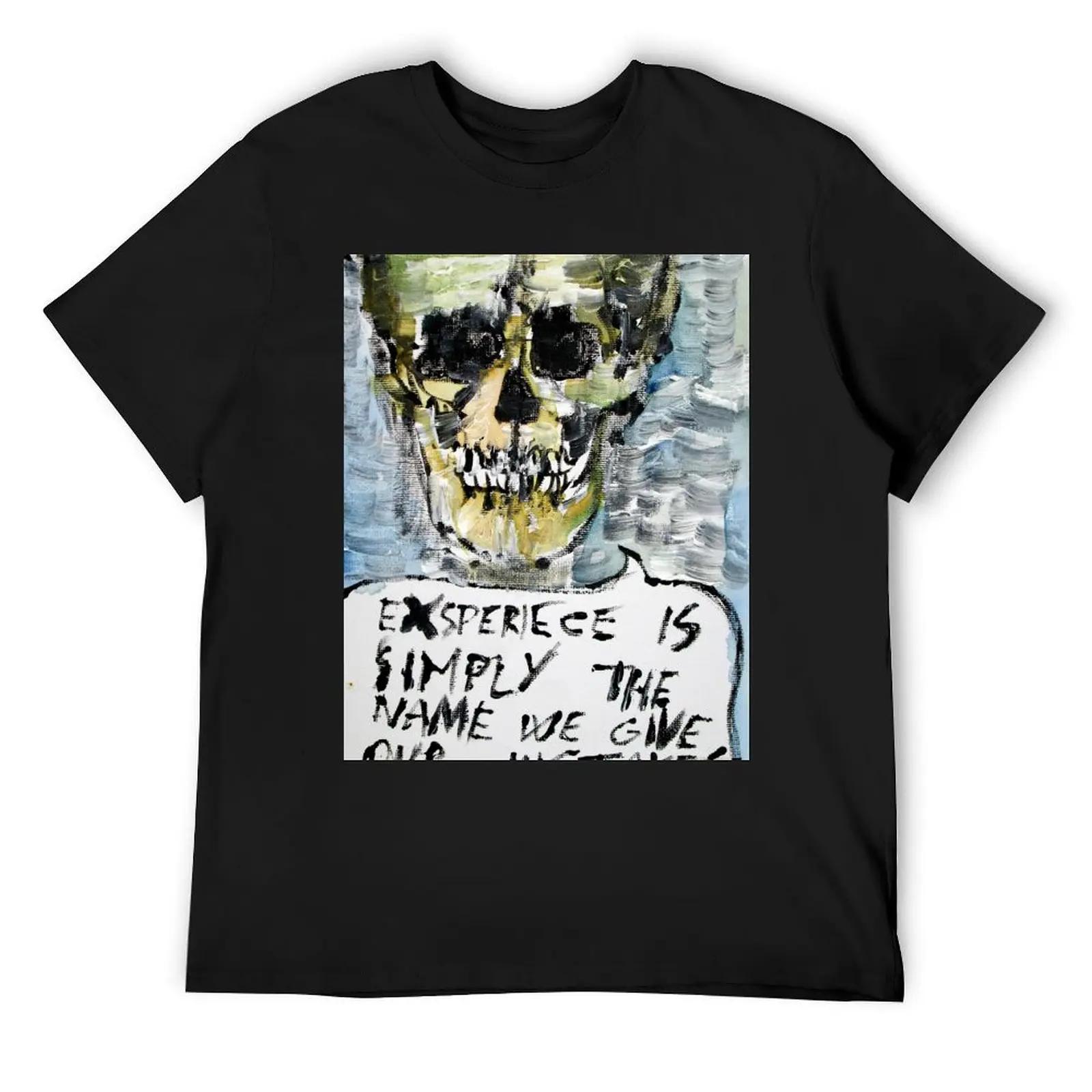 

Футболка SKULL Quoting OSCAR WILDE .8, одежда больших размеров, бутик одежды на день Святого Валентина, заготовки, милые топы, черные футболки для мужчин