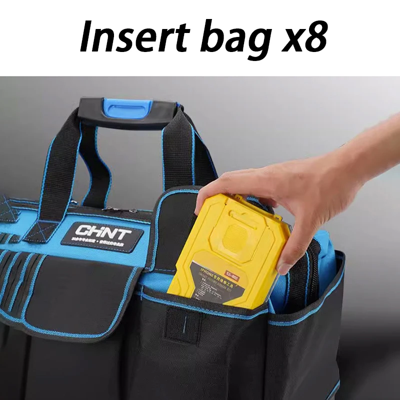 Electrician Tool Bag Professional Complete Repair Toolkit Multifunctional Portable Tools Organizer Maintenance Worker Tools Bag