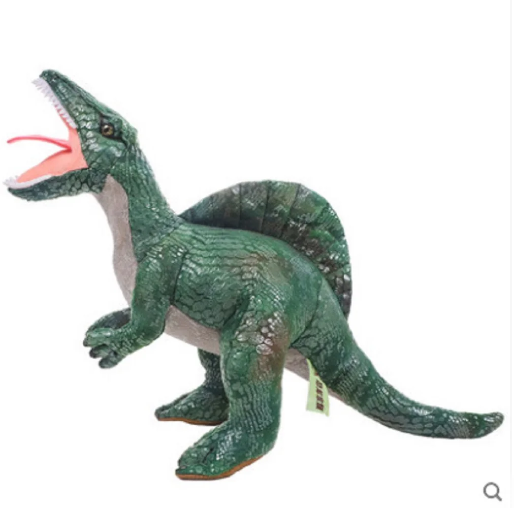 Dinosaurio verde de peluche de gran tamaño, muñeco de juguete de dibujos animados, regalo de alrededor de 70cm, 0311