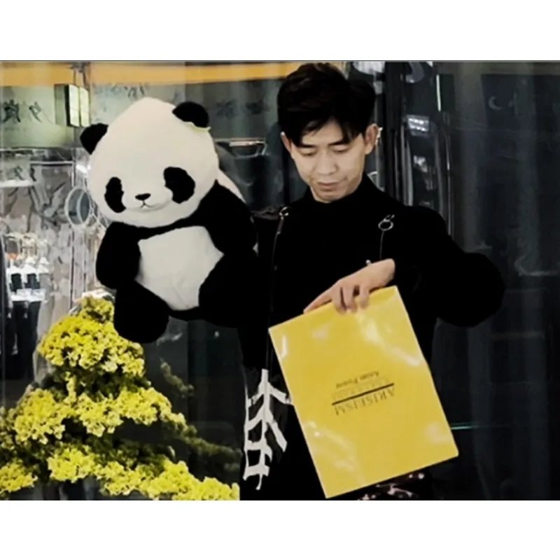 Changeable Panda by J.C Magic Professional Panda Magic Trick Appearing Magia Gimmicks  Magician Stage Illusions Prop
