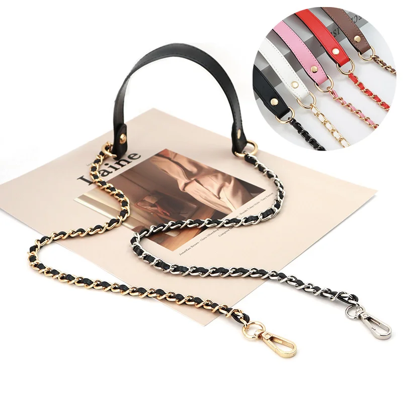 Tas Ketting Accessoires Pu Tas Riem Metalen Rugzak Crossbody Riem Handtas Riemen Vervanging Ketting Slijtage Lederen Schouderriem