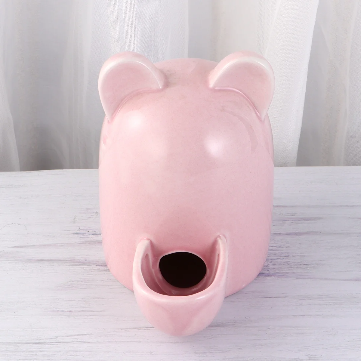 

Cartoon Cat Ears Pet Automatic Feeder Ceramic Small 100ml Hamster Rabbit Water Dispenser Self Dispensing Pet Supplies