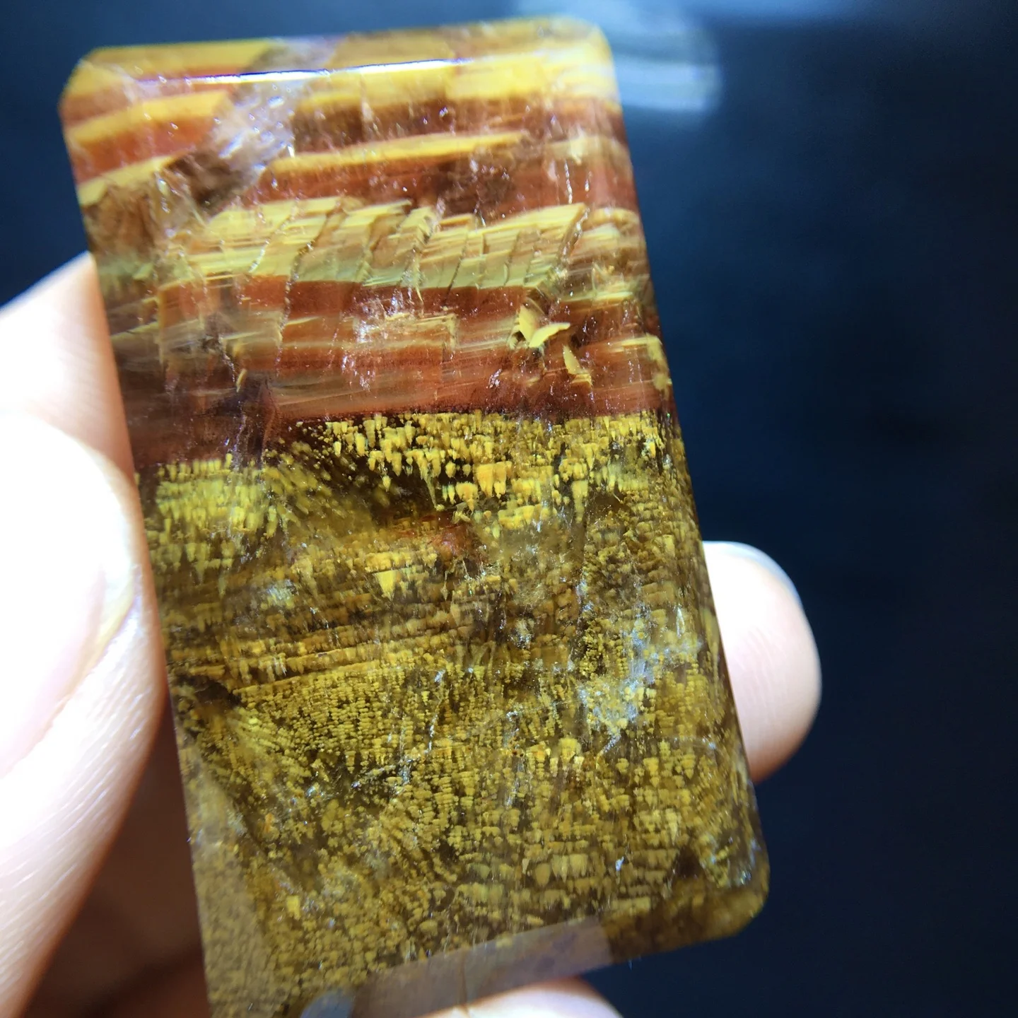 Natural Cacoxenite Red Auralite 23 Pendant 40.6/23.7/7.7mm Purple Gold Rutilated Beads Jewelry  AAAAA