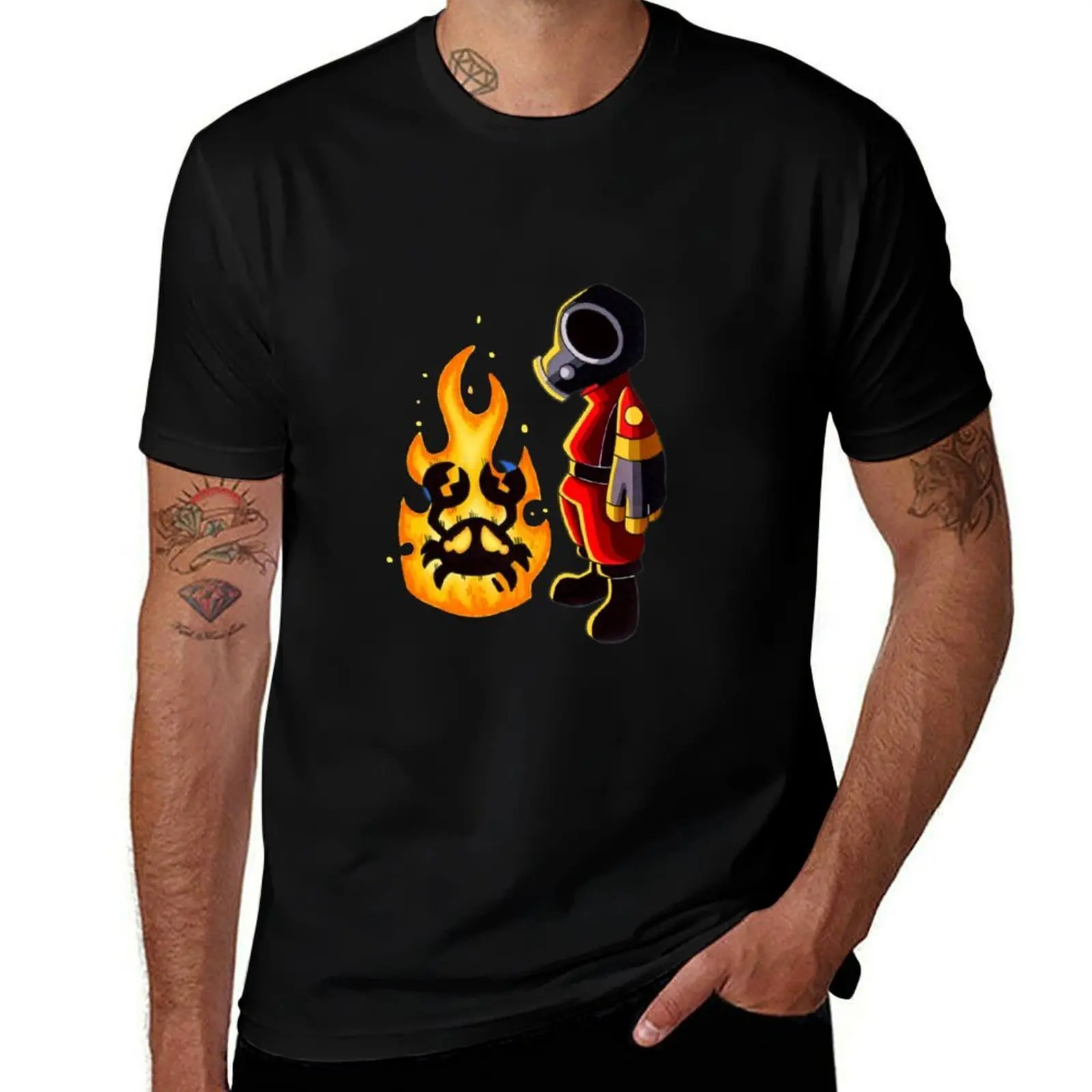 

Pyro and Spycrab T-Shirt Fashion Simple Casual Tee Shirt