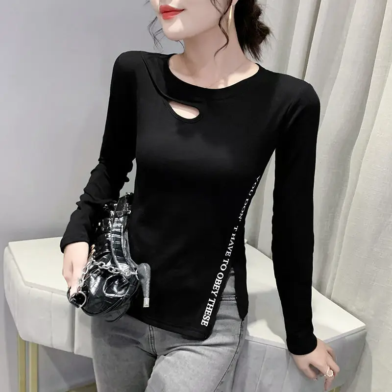 חולצות נשים רזה TT חולצות נשים 2024 לבן בגדי אופנה קוריאנית בגדי אופנה שנות ה-90 וינטג 'אסתטי גבוה מצויד