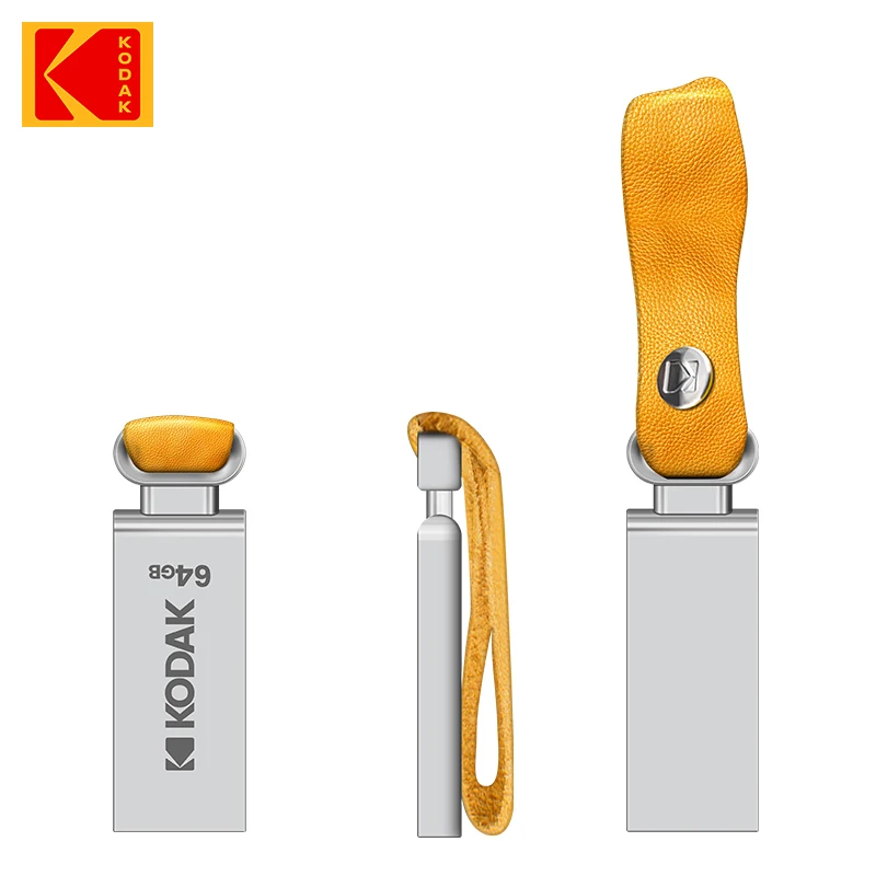 KODAK K122 Metal USB Flash Drive 128GB 64GB 32GB Memory stick pen drive USB2.0 pendrive Disk U Disk