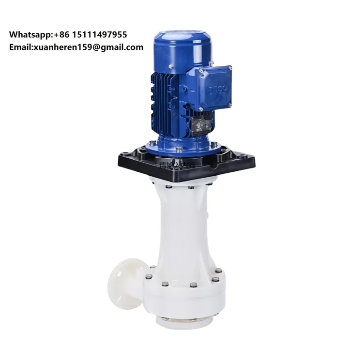 K Dnny NMA-KK-20 5HP DN65 Vertical Chemical Centrifugal Water Pump OEM for Electroplating Liquid Delivery