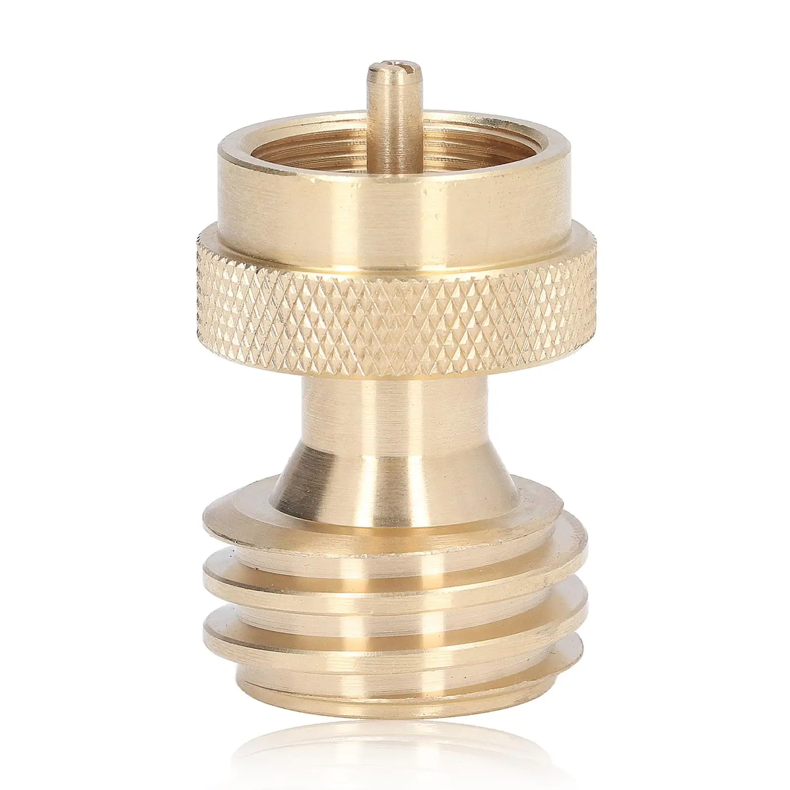 

Brass Propane Refill Valve Adapter Converter for Gas Tanks - Ideal for camping & Woodworking Tools