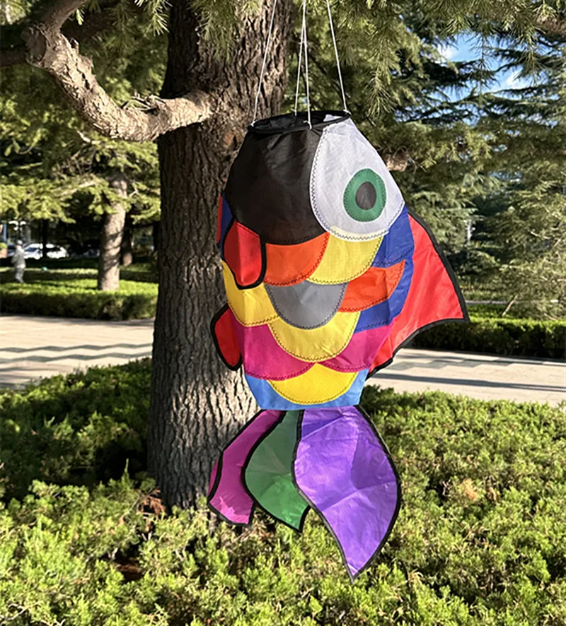 Frete grátis meias de peixe caudas de pipa cerf volant enfants sem fio linha de pipa brinquedos ao ar livre para crianças jogos de jardim aquastop