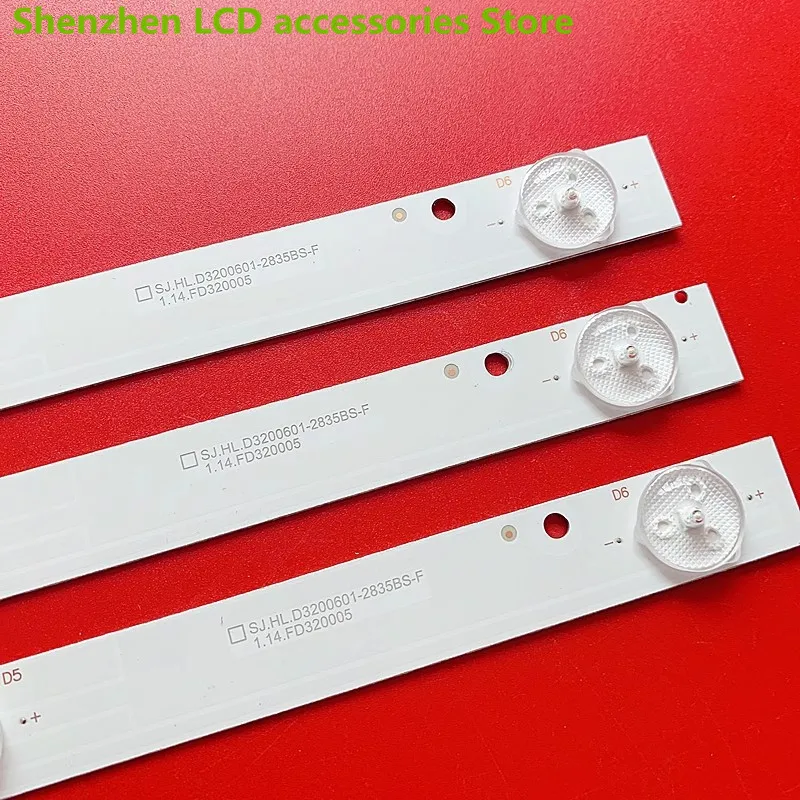32 pouces POUR TL-32F1 TL-32K5 32Q5F-1 57.5CM 6LED 100% NOUVELLE bande de rétroéclairage LED