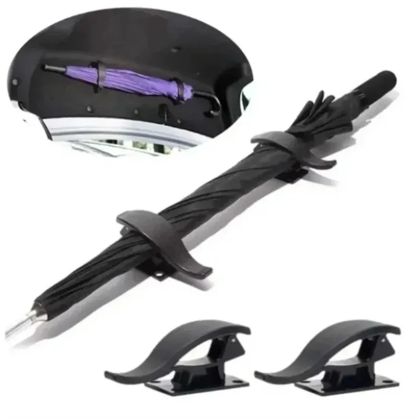 2PCS Car Umbrella Hook No Drilling Umbrella Holder for Trunk Essential Interior Accessory Efficient Hanging Tool