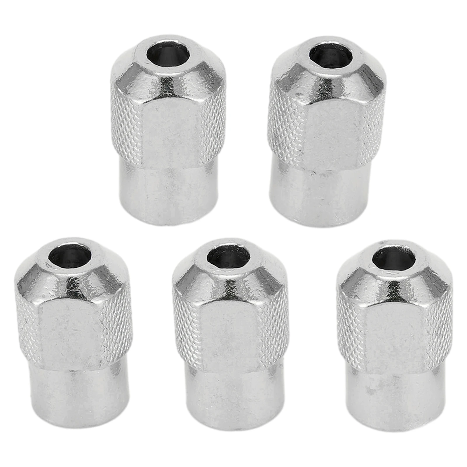 5 pçs liga de zinco chuck porca rosca métrica m8 0.75mm para moedor elétrico mais ferramentas rotativas ferramentas elétricas acessórios substituição