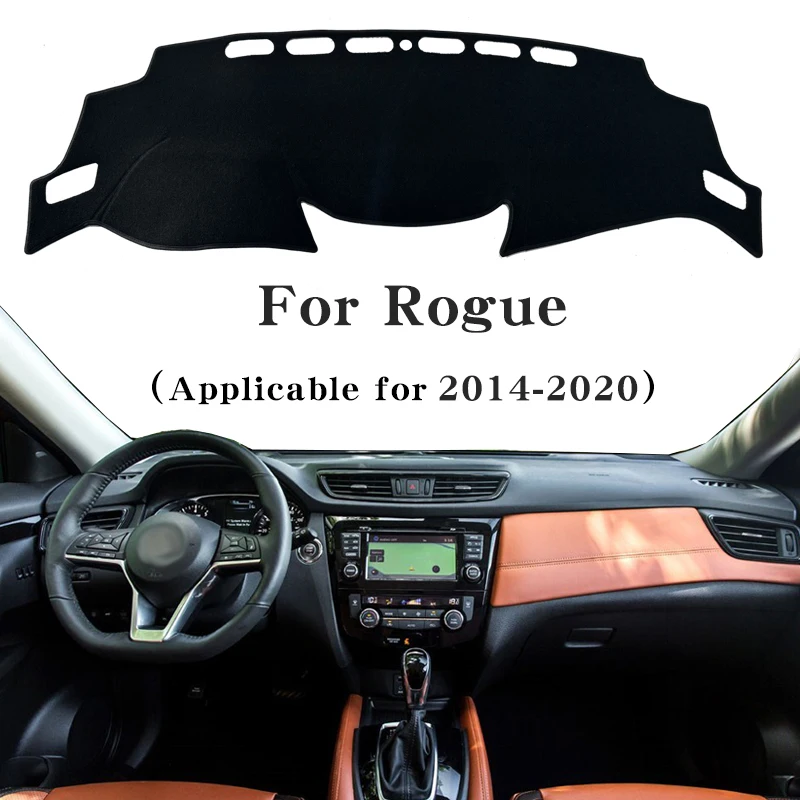 

Подходит для Nissan X-Trail/Rogue 2014-2020, солнцезащитного козырька приборной панели, защита от ультрафиолета переднего лобового стекла, теплоизоляции и интерьера автомобиля.