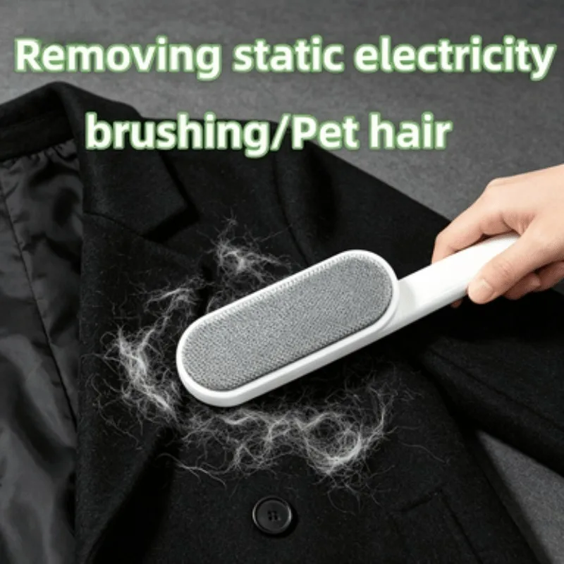 1 piece antistatic surface hair remover brush, multi-purpose clothing cleaning brush, pet hair cleaning, no electricity required