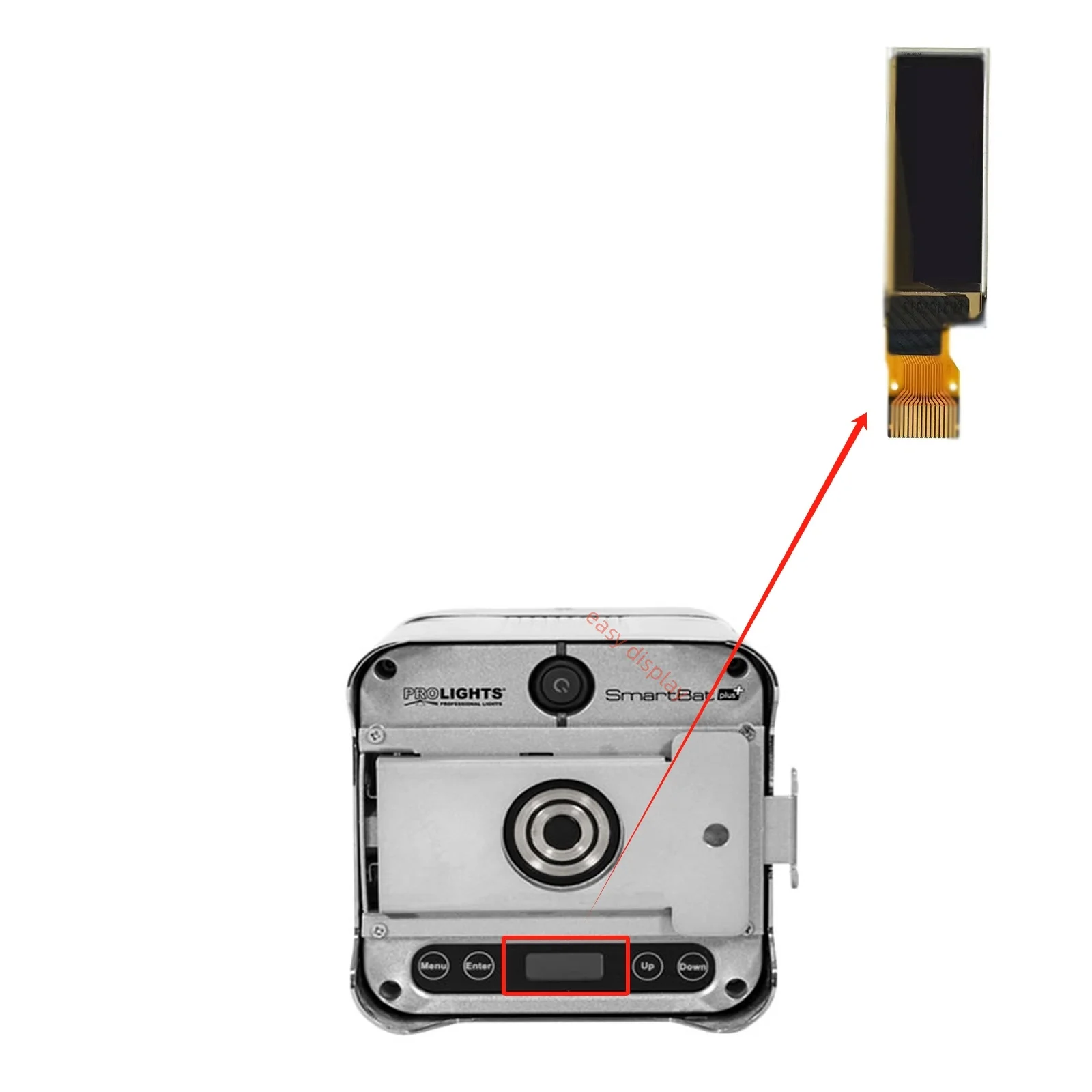 

New Oled display Screen for Prolights SmartBat Plus Screen Repair