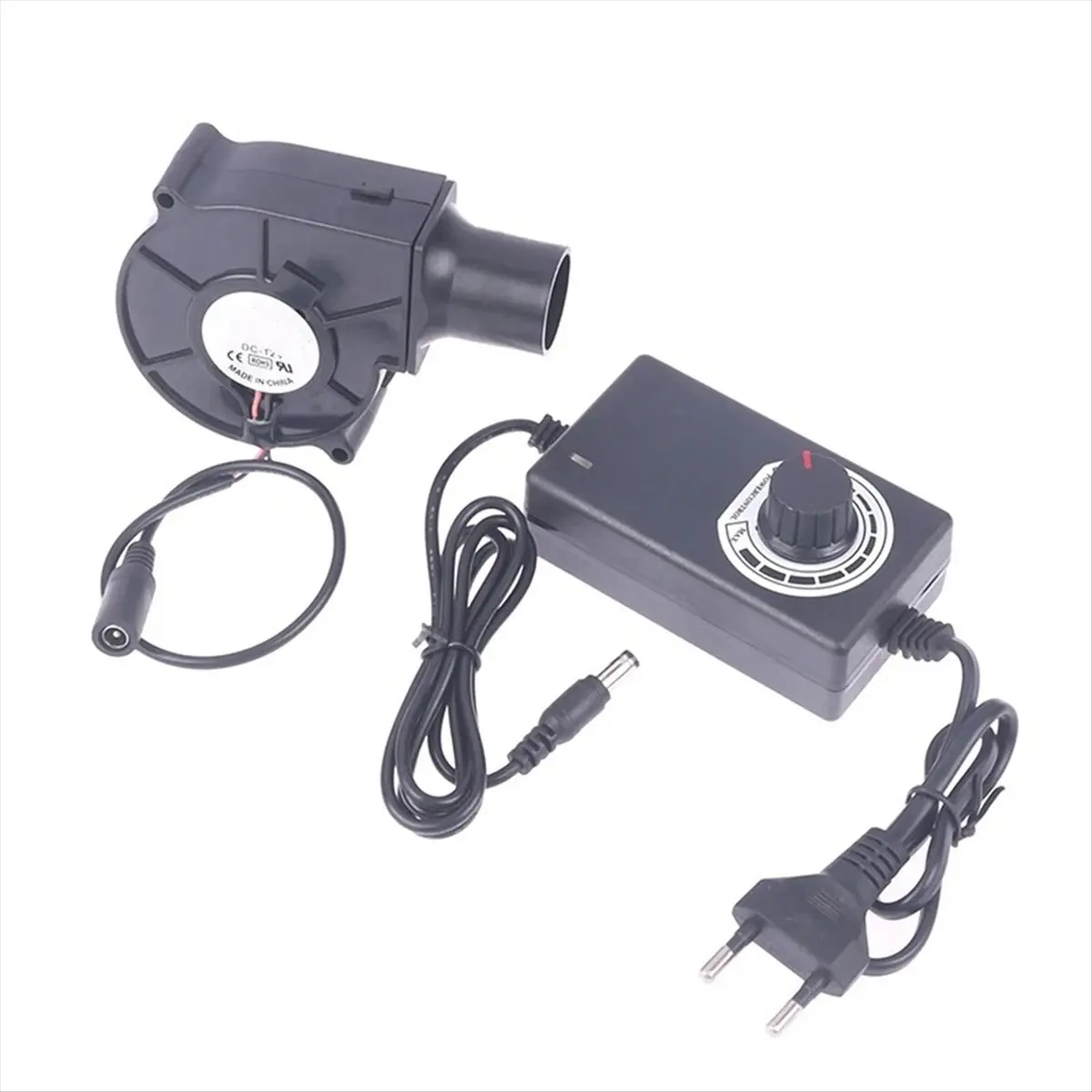 A75K 7530 Smelting Metal Fan Portable Air Blower 2500R Centrifugal Radial Air Cooler Fan BBQ Blower Charcoal Cooling EU Plug
