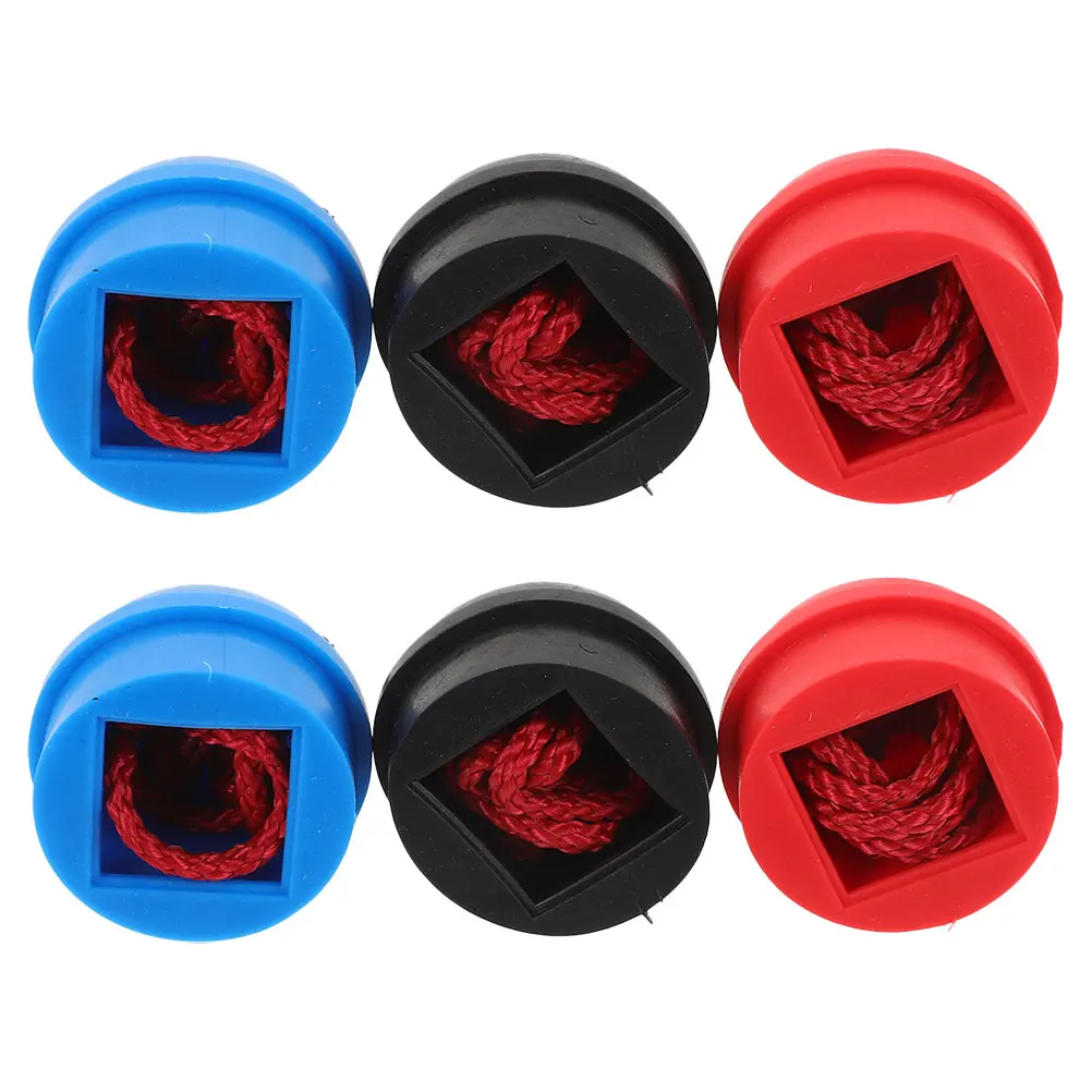 

6Pcs Billiard Chalk Clip Compact Portable Holder for Pool Cue Snooker Table Accessory Chalk Box Sturdy Lightweight Design