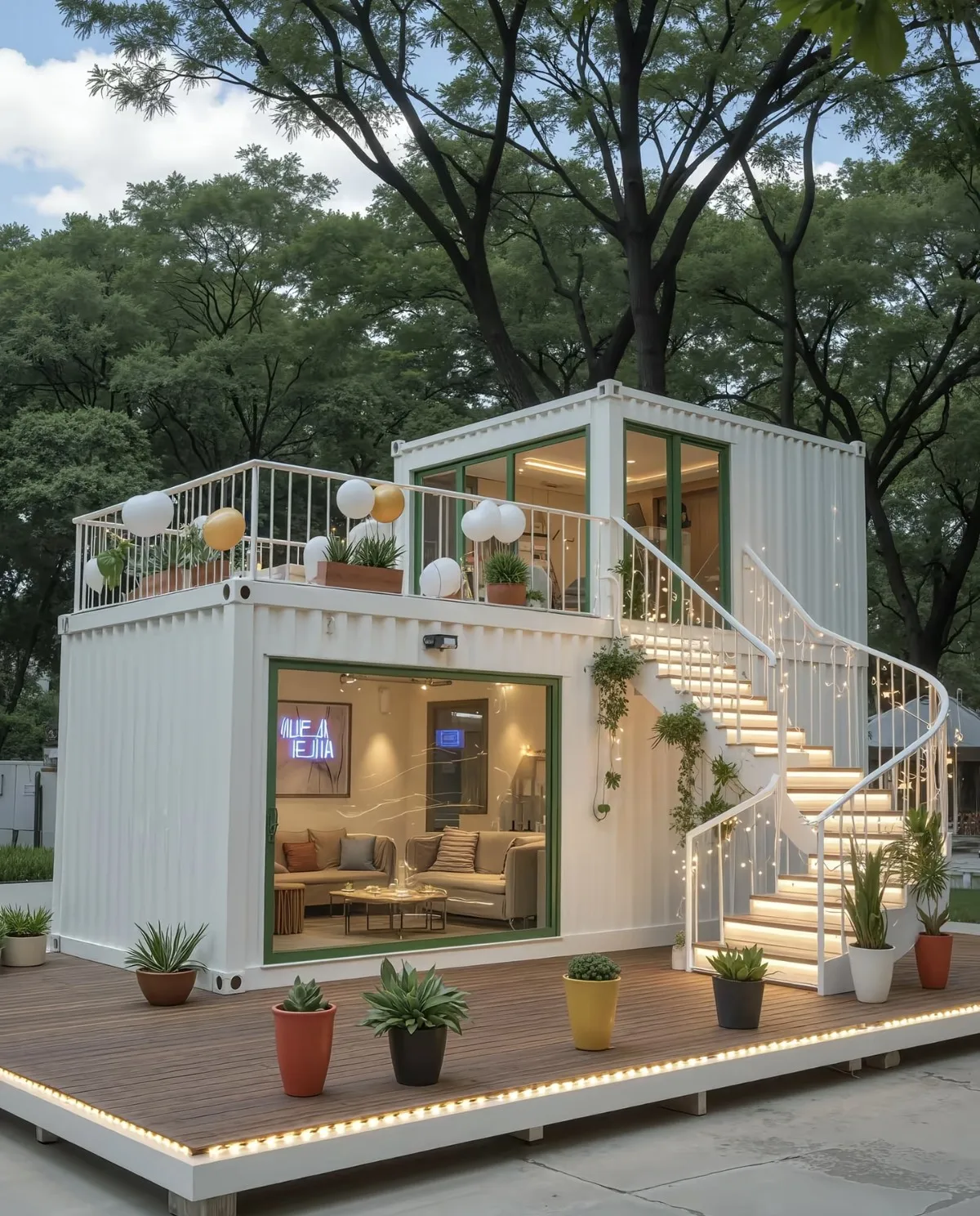 Fast Assembly Durable Eco-Friendly outdoor structures Weather-Resistant 4 bedroom luxury Container prefabricated modular house