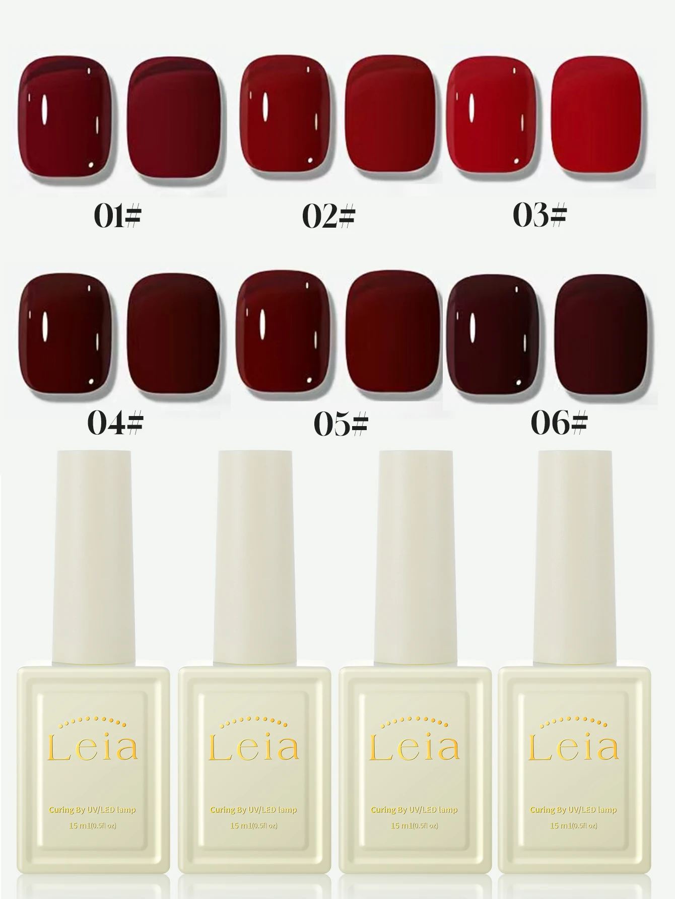 Jesienno-zimowy lakier hybrydowy do paznokci na Nowy Rok, czerwony żelowy lakier UV LED, świąteczny prezent dla kobiet, zestaw do zdobienia paznokci, artykuły codzienne, zestaw DIY