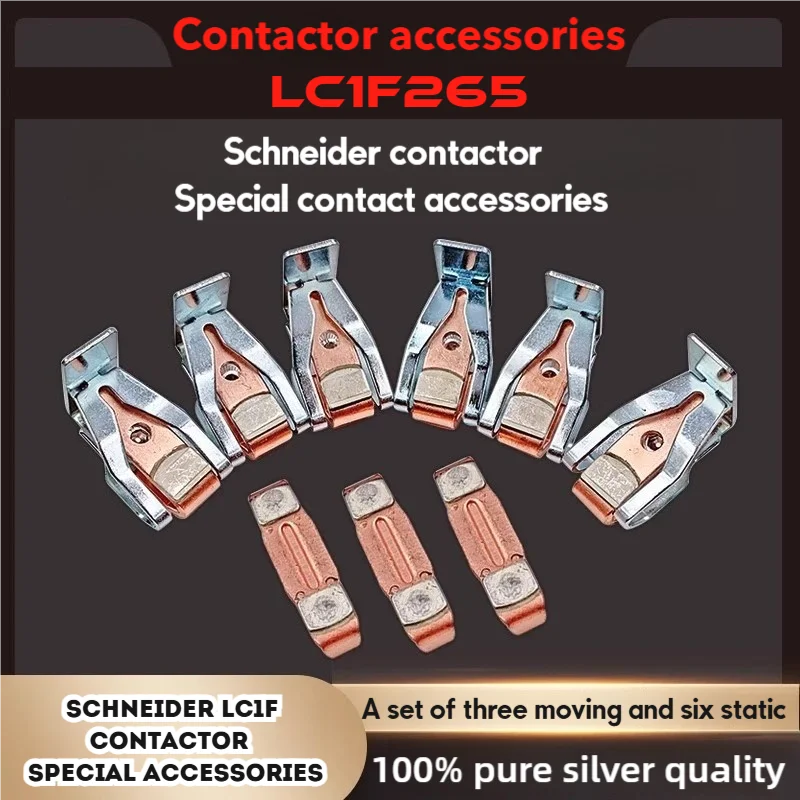 

Contactor Contacts Lc1F265 Contactor Contacts Lc1F265 3 Moving Contacts 6 Stationary Contacts Pure Silver Quality