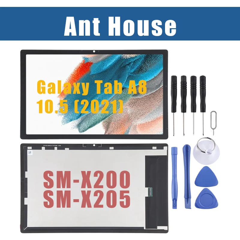 New LCD Screen Display For Samsung Galaxy Tab A8 10.5 (2021) SM-X200 SM-X205 With Touch Screen Digitizer Senor