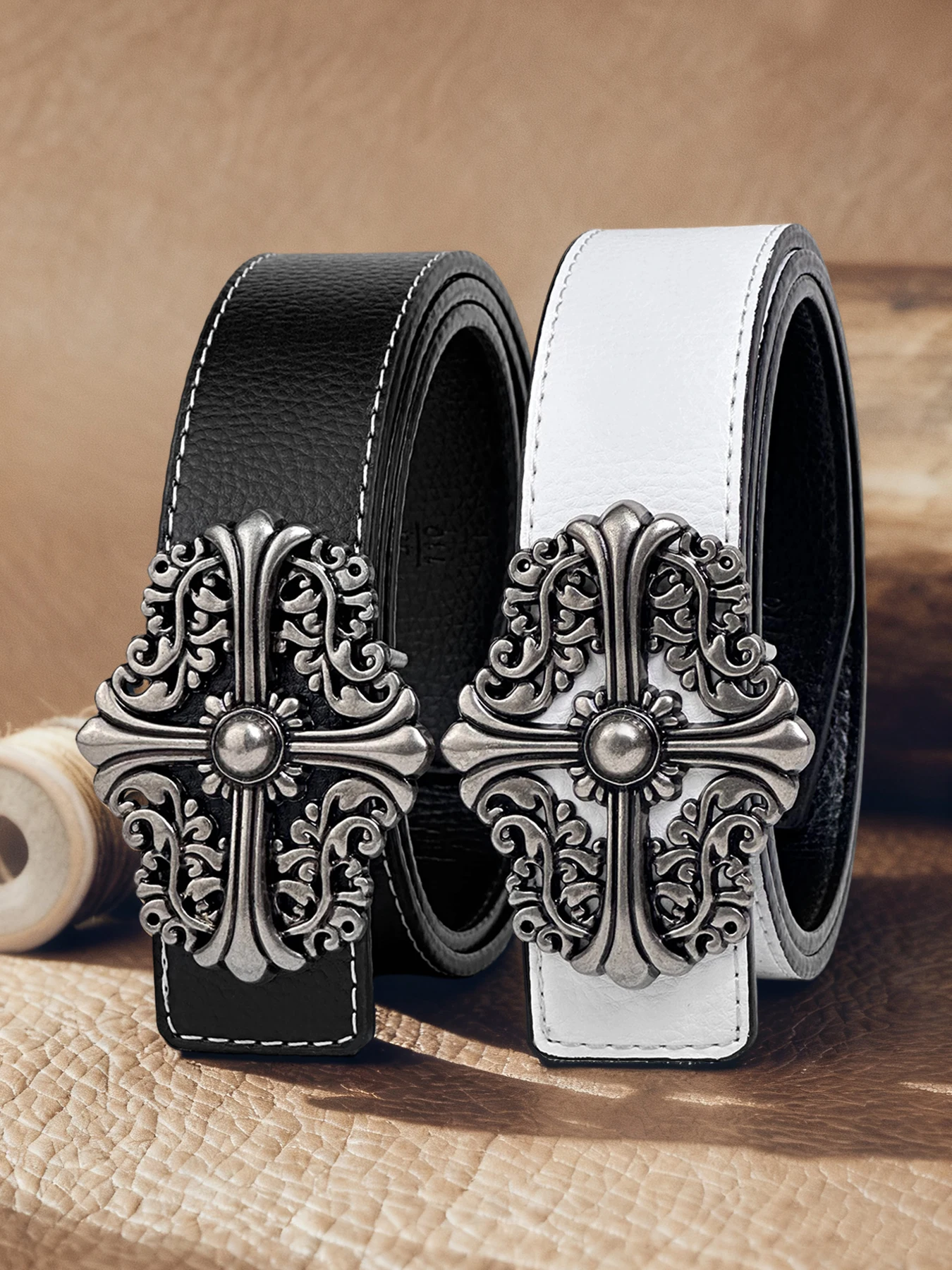 Croix الكلاسيكية الرجعية شخصية حزام مشبك حزام من النحاس مشبك حزام من النحاس مشبك رئيس المد العلامة التجارية صنبور مشبك.