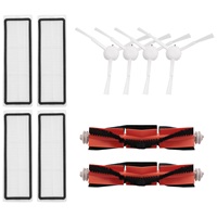 A78E-10 Pcs Main Brush Side Brushes Filters for Xiaomi Mijia 1C STYTJ01ZHM Robot Vacuum Cleaner Parts Accessories