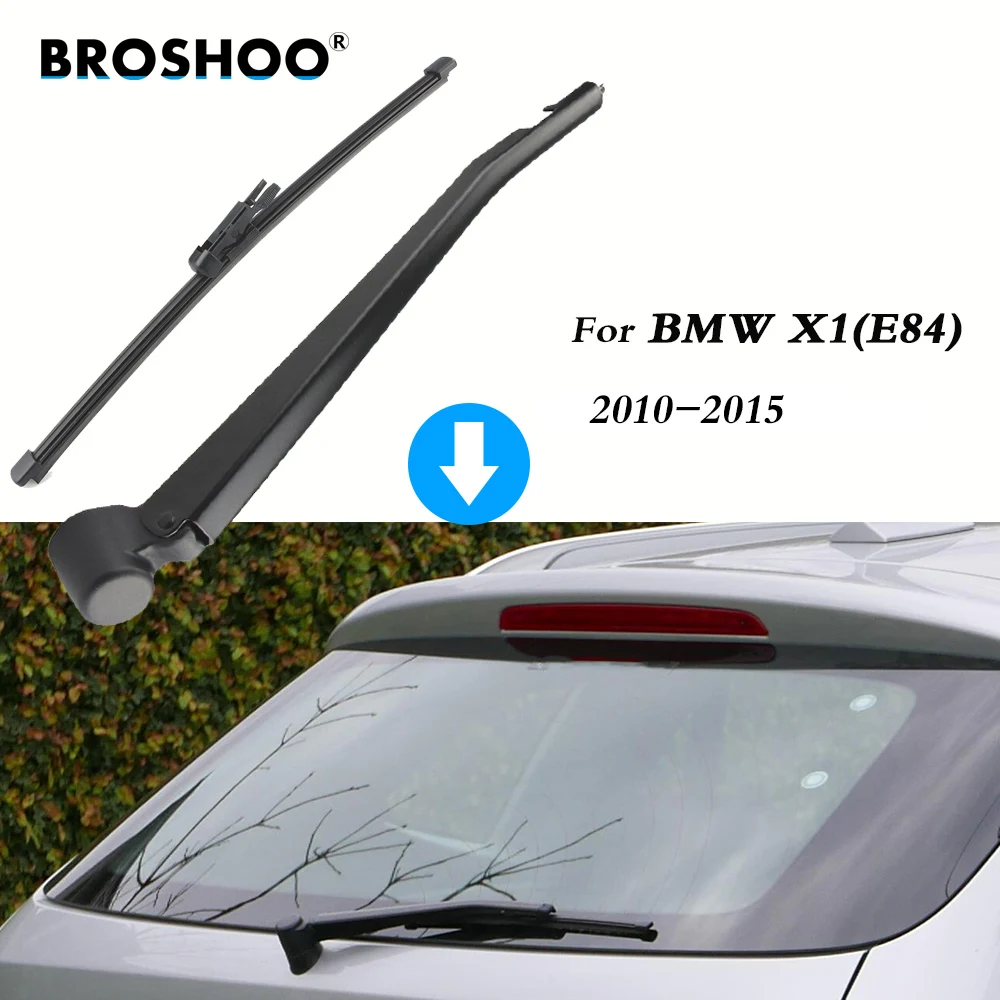 BROSHOO Car Rear Wiper Blades Back Windscreen Wiper Arm For BMW X1(E84) Hatchback (2010-2015) 295mm,Windshield Auto Styling