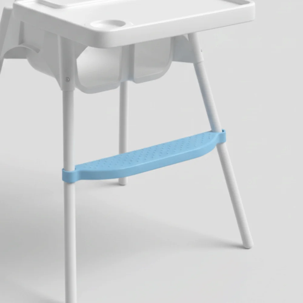 Comfortable Highchair Footrest Adjustable Universal Pedal Foot Rest Anti-Slip Surface Ergonomic Baby High Chairs Accessories