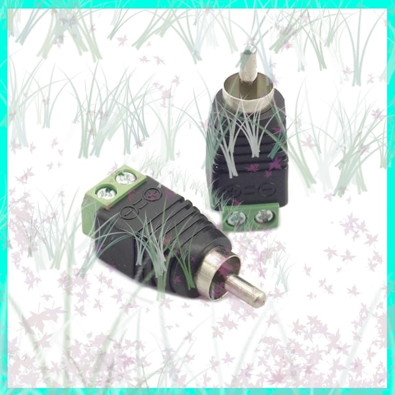 2/5/10Pcs Male Rca … - image