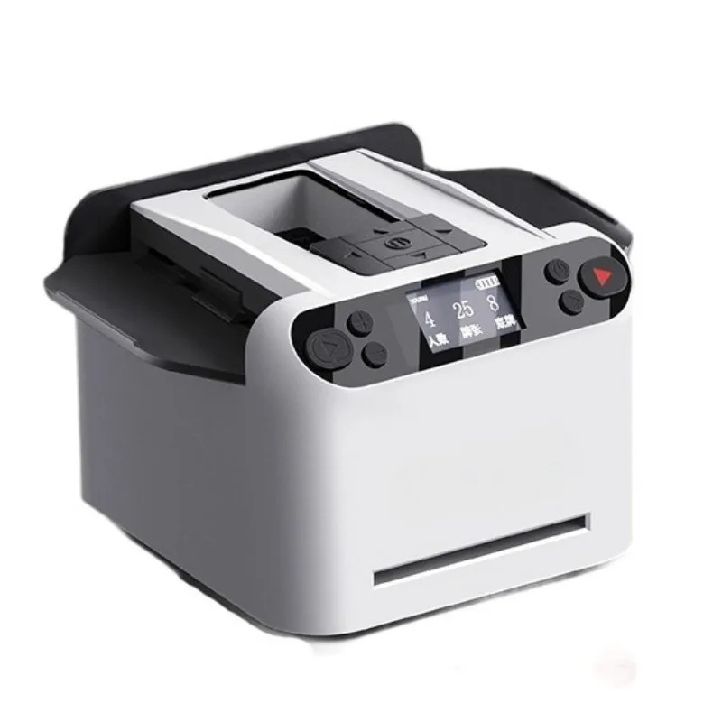 

MAX 6 Auto Poker Shuffler & Card Dealer Machine, ABS Material OLED Display, 5200mAh Type-C for Casino, Poker Tables, Home Games