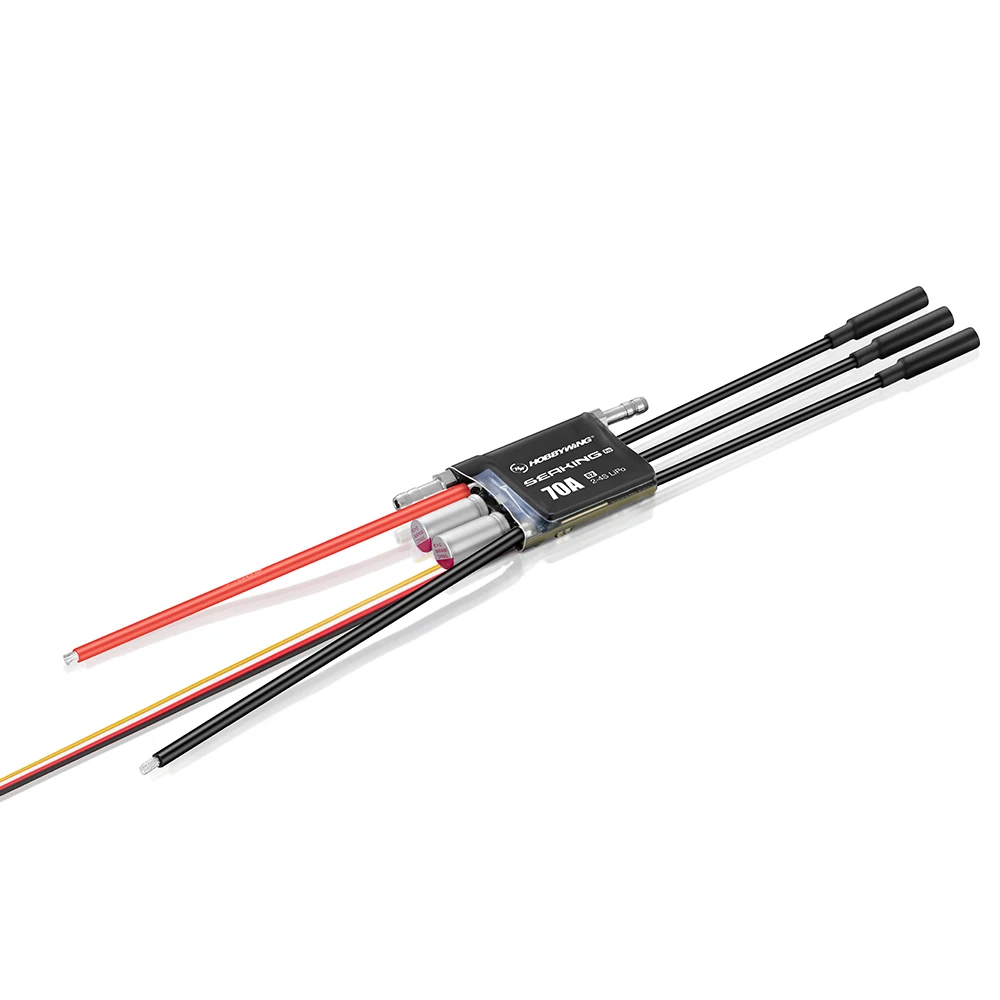 HOBBYWING Seaking PRO 70A G2 RC نموذج قارب السفينة اللعب اكسسوارات فرش مقاوم للماء ESC 2-4S يبو