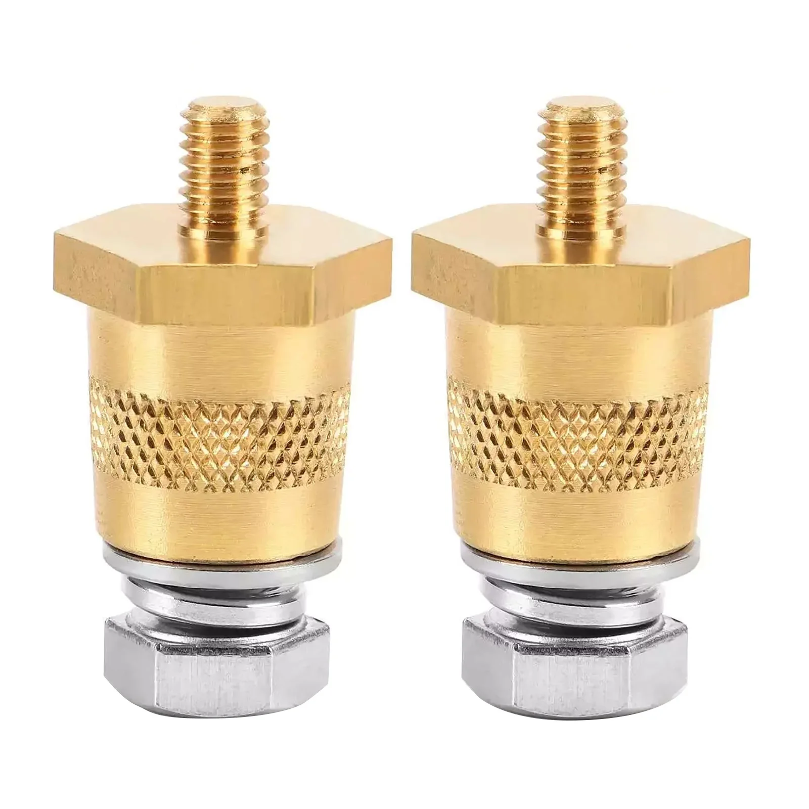 2PCS Solid Brass Ba…