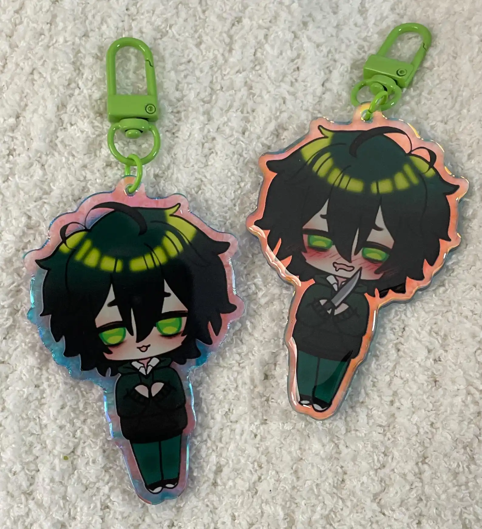 Kylar the Loner [DOL] Holo Keychain Unique Design Accessory, Perfect Gift Idea, Durable & Stylish, Ideal for Everyday Use