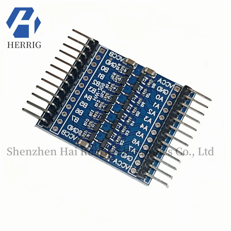 

8-channel level signal converter module, 3.3V 5V IO bidirectional TLL conversion board, non-step-up step-down power supply